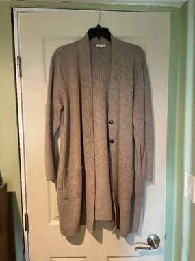 J.Jill Long Button Cardigan